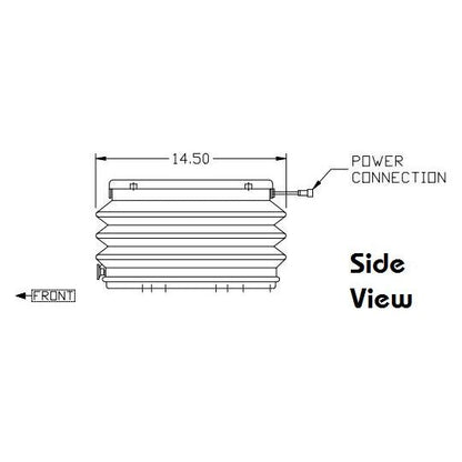 12v Narrow Tractor Seat Air Suspension for Pilot