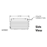 12v Narrow Tractor Seat Air Suspension for Pilot