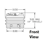 Narrow Compact Base Tractor Seat Mechanical Suspension for Pilot