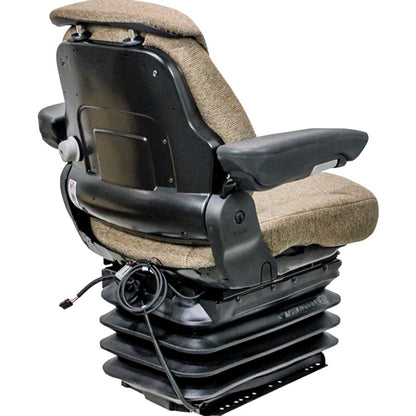 12v Tractor Seat for John Deere 6R Command Arm w/ Air Suspension
