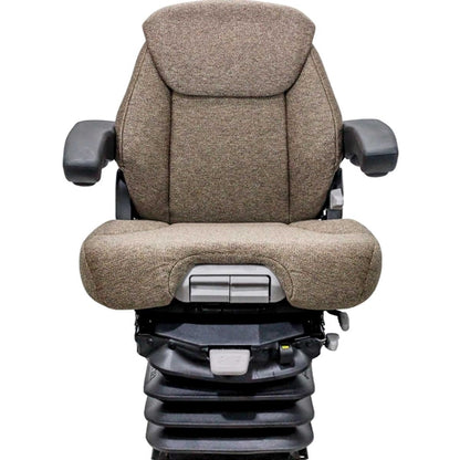 12v Tractor Seat for John Deere 6R Command Arm w/ Air Suspension