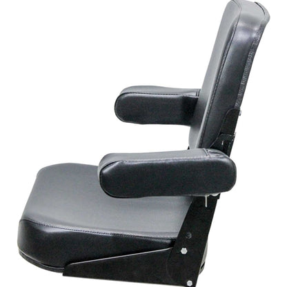 Comfort Classic Seat Assembly w/ Hinge for Allis Chalmers