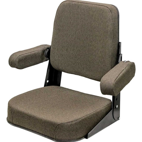 Comfort Classic Vinyl Tractor Seat Assembly for John Deere