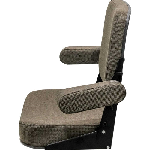 Comfort Classic Vinyl Tractor Seat Assembly for John Deere