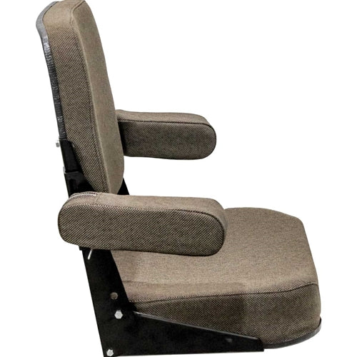 Comfort Classic Vinyl Tractor Seat Assembly for John Deere