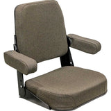Comfort Classic Vinyl Tractor Seat Assembly for John Deere