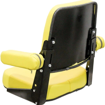 Comfort Classic Vinyl Tractor Seat Assembly for John Deere
