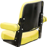 Comfort Classic Vinyl Tractor Seat Assembly for John Deere