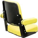 Comfort Classic Vinyl Tractor Seat Assembly for John Deere