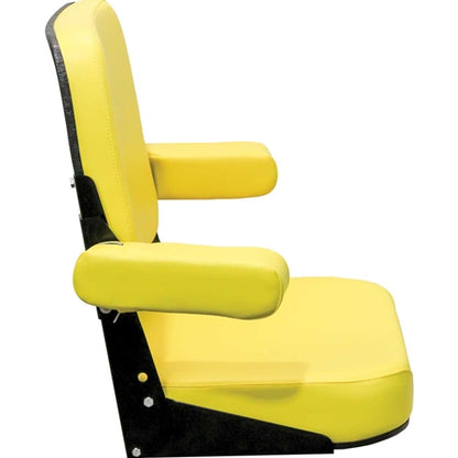 Comfort Classic Vinyl Tractor Seat Assembly for John Deere