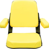 Comfort Classic Vinyl Tractor Seat Assembly for John Deere