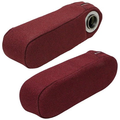Armrest Cushion Set for Case / Duetz / IH, Massey / White / Versatile