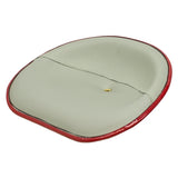Tractor Loader Steel Pan Cushion Seat (4 Bolt Mount) w/ Drain Hole