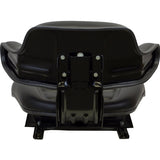 Tractor Loader Fork Lift Lawn Mower Seat W/ Slide Tracks