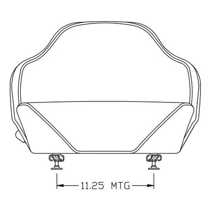 Logger / Skidder / Scraper / Crawler / Loader Barrel Seat