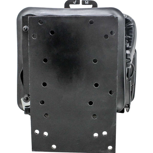 12v Heavy Duty Backhoe / Loader Seat w/ Pedestal & Air Suspension