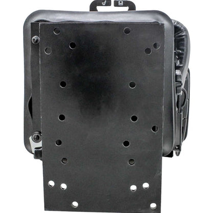 12v Heavy Duty Backhoe / Loader Seat w/ Pedestal & Air Suspension
