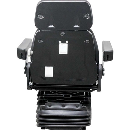 12v High Back Tractor Seat w/ Air Suspension