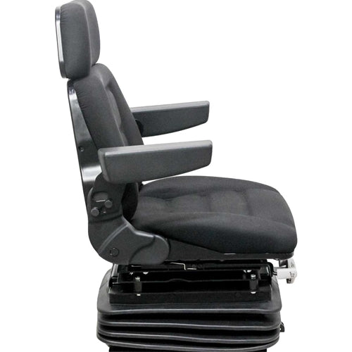High Back Mechanical Suspension Seat w/ Swivel by Pilot