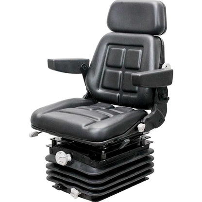 High Back Mechanical Suspension Seat w/ Swivel by Pilot