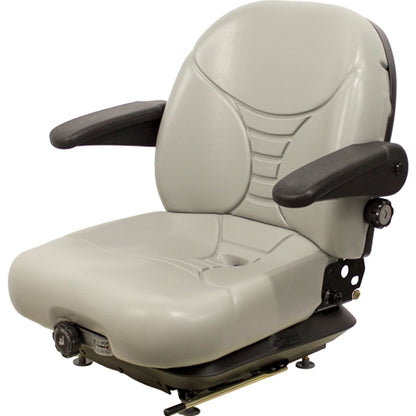 Mechanical Suspension Seat for Skid Loaders, Mowers, Cranes, Excavators, Rollers