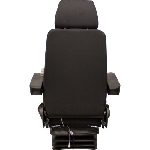 24v Heavy Duty Excavator / Dump Truck / Loader Seat w/ Air Suspension