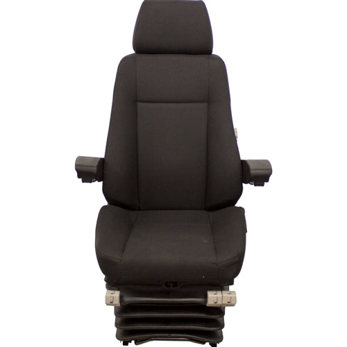 24v Heavy Duty Excavator / Dump Truck / Loader Seat w/ Air Suspension