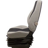 24v Heavy Duty Excavator / Dump Truck / Dozer Seat w/ Air Suspension
