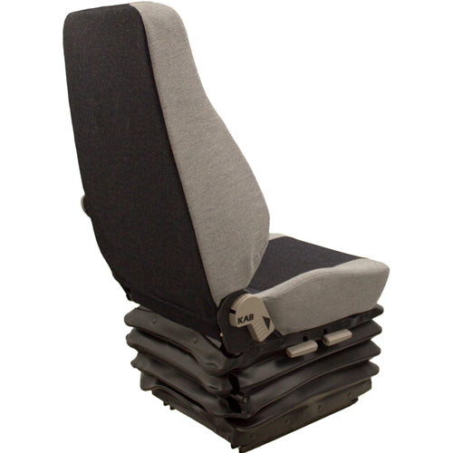Heavy Duty Excavator / Dump Truck Seat w/ Suspension