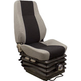 Heavy Duty Excavator / Grader / Dump Truck Seat w/ Suspension