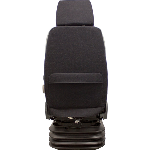 24v Heavy Duty Excavator / Dump Truck Seat w/ Air Suspension