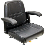 Tractor Seat for Lifts, Mowers, Cranes w/ Armrest