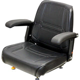 Tractor Seat for Lifts, Mowers, Cranes w/ Armrest