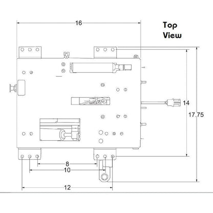 12v or 24v Tractor Seat Air Suspension for Sears