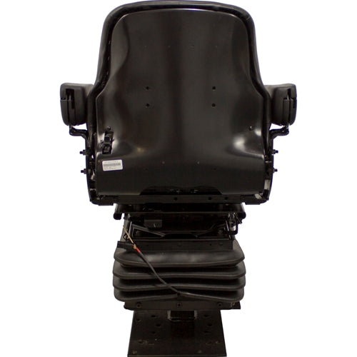 12v Heavy Duty Backhoe / Loader Seat w/ Pedestal & Air Suspension