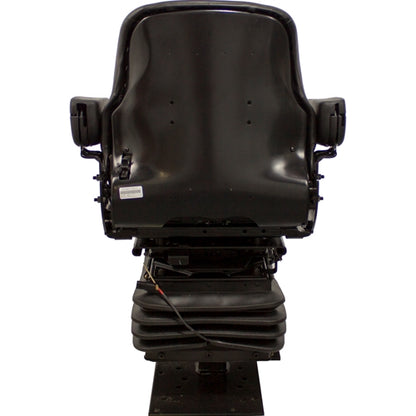 12v Heavy Duty Backhoe / Loader Seat w/ Pedestal & Air Suspension