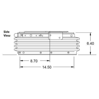 12 or 24v Heavy Duty Tractor Seat Air Suspension for Sears