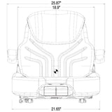 Grammer 741 Seat Top for Tractor / Loader / Feller