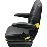 Excavator / Compactor / Loader Seat w/ Mechanical Suspension