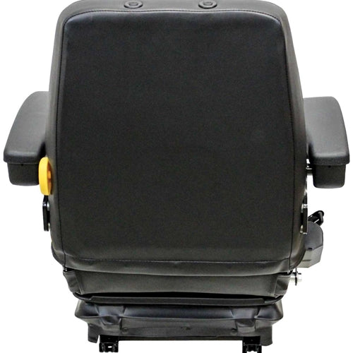 Excavator / Compactor / Loader Seat w/ Mechanical Suspension