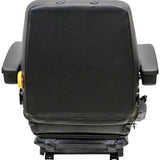 Excavator / Compactor / Loader Seat w/ Mechanical Suspension