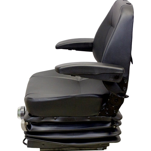 Heavy Duty Dozer / Compactor / Loader Seat w/ Suspension