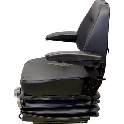 Heavy Duty Dozer / Compactor / Loader Seat w/ Suspension