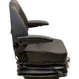 Heavy Duty Dozer / Compactor / Loader Seat w/ Suspension