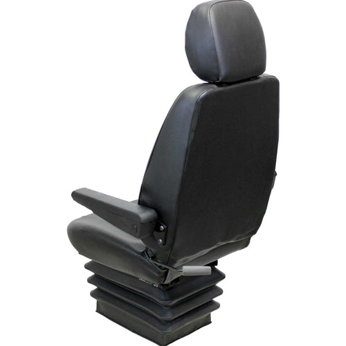Mechanical Suspension High Back Seat w/ Armrest by KAB