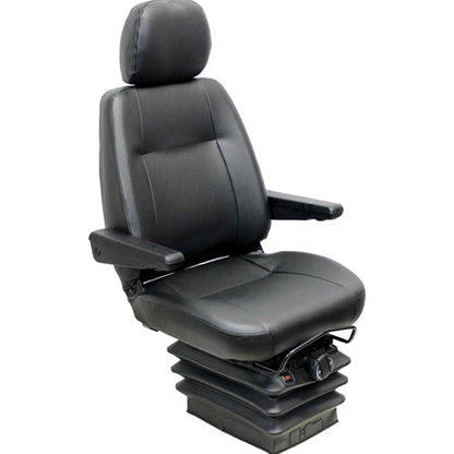 Mechanical Suspension High Back Seat w/ Armrest by KAB