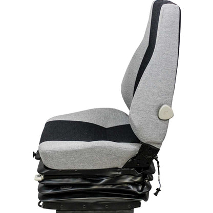12v Heavy Duty Dozer / Compactor / Loader Seat w/ Air Suspension