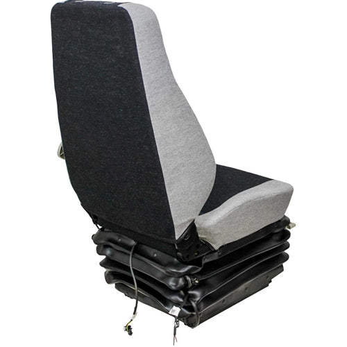 12v Heavy Duty Dozer / Compactor / Loader Seat w/ Air Suspension