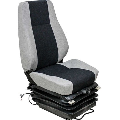 12v Heavy Duty Dozer / Compactor / Loader Seat w/ Air Suspension