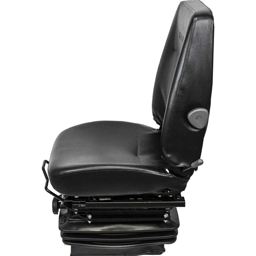 Excavator / Compactor / Loader Seat w/ Mechanical Suspension